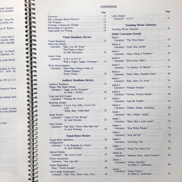 Teaching Manual, Literature-Based Planning and Resource Guide, K-1st Grades - Picture 3 of 8